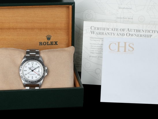 Rolex Explorer II White/Bianco  Watch  16570T